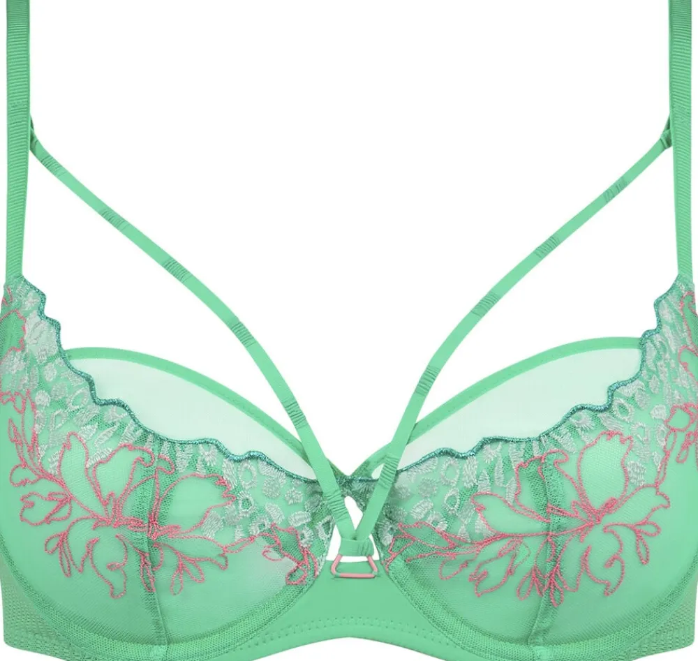 Chantelle Spice Covering Bra Grøn Discount