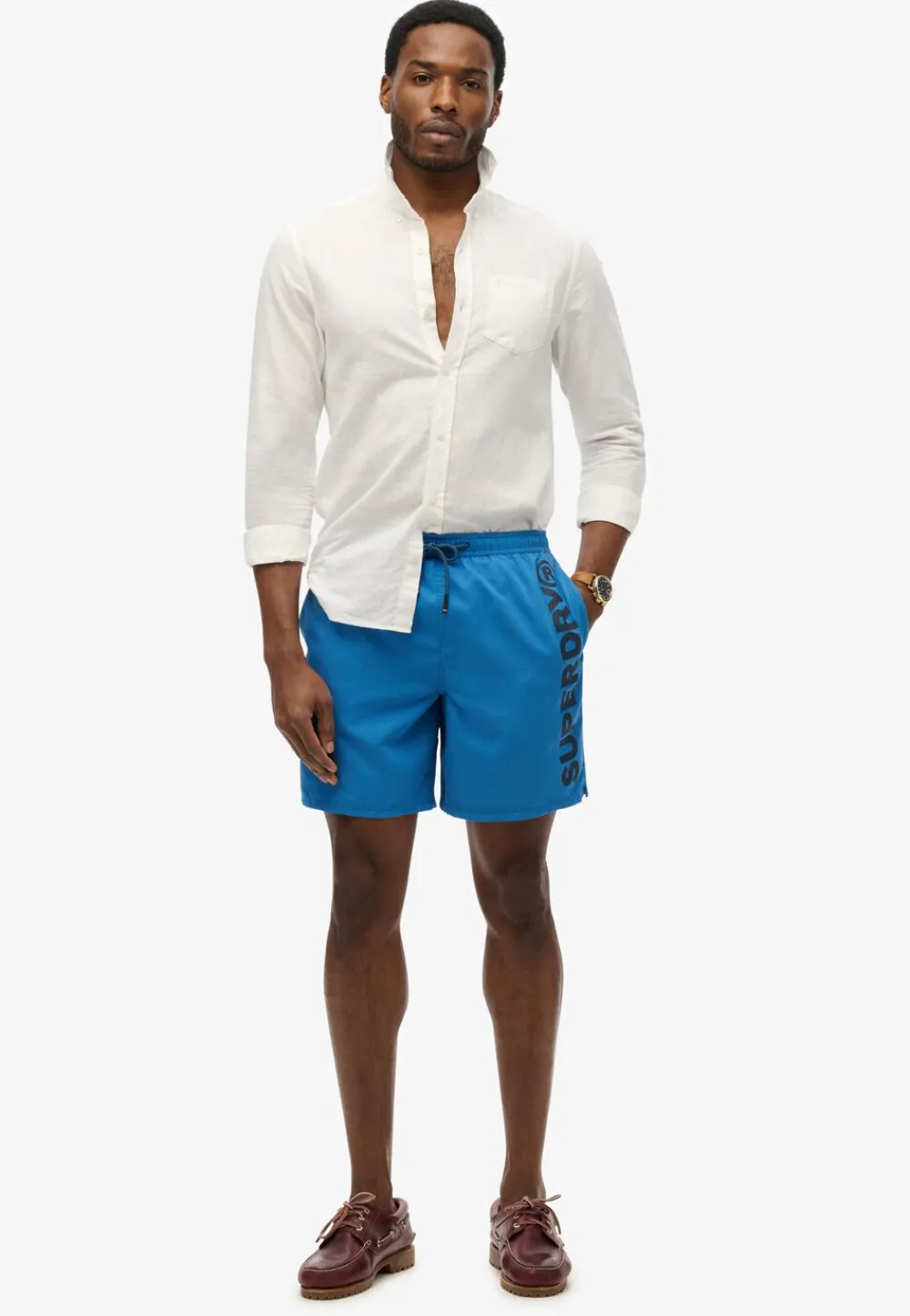 Superdry SPORT GRAPHIC 17 SWIM SHORT