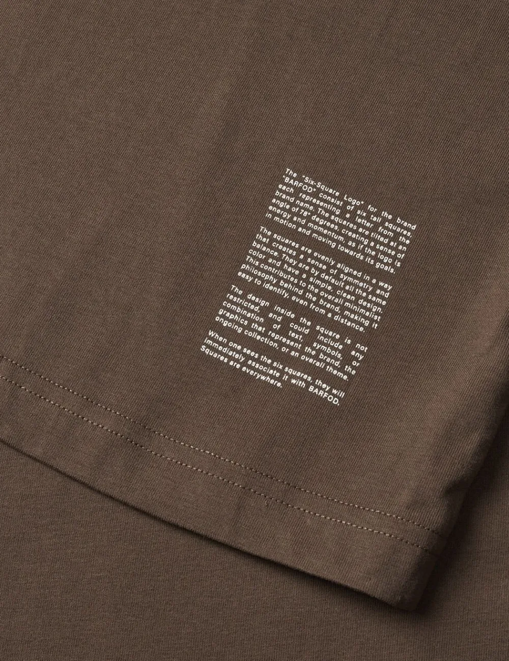 Squares short sleeve t-shirt Organic>Barfod Clearance