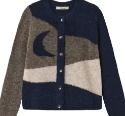 Fliink STAR MOON CARDIGAN Pine bark Sale