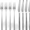 Steakbestik/grillbestik Fuga 12 dele Mat/Blankt stål>Gense Outlet