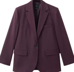 Straight-fit suit jacket><noscript><img width=