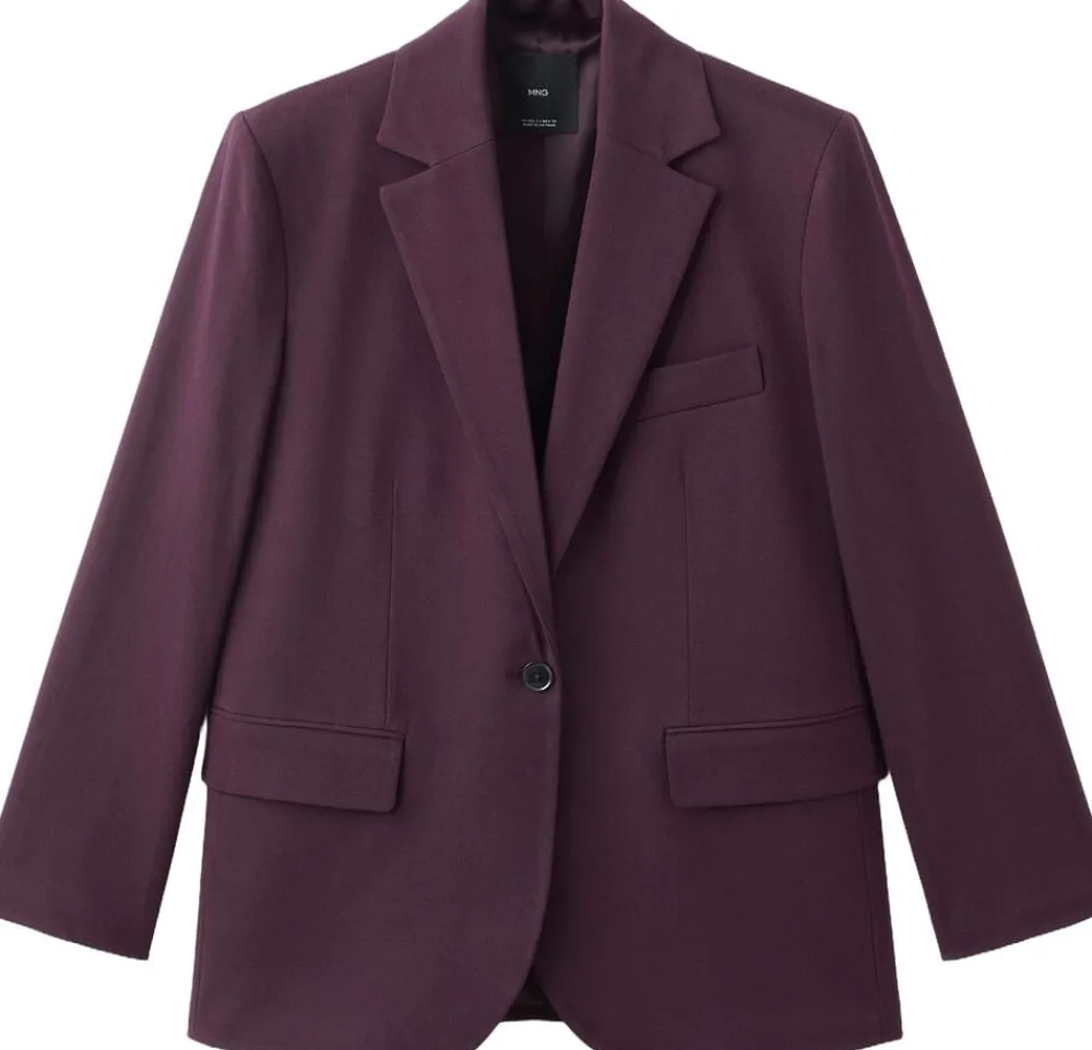 Straight-fit suit jacket>MANGO Hot