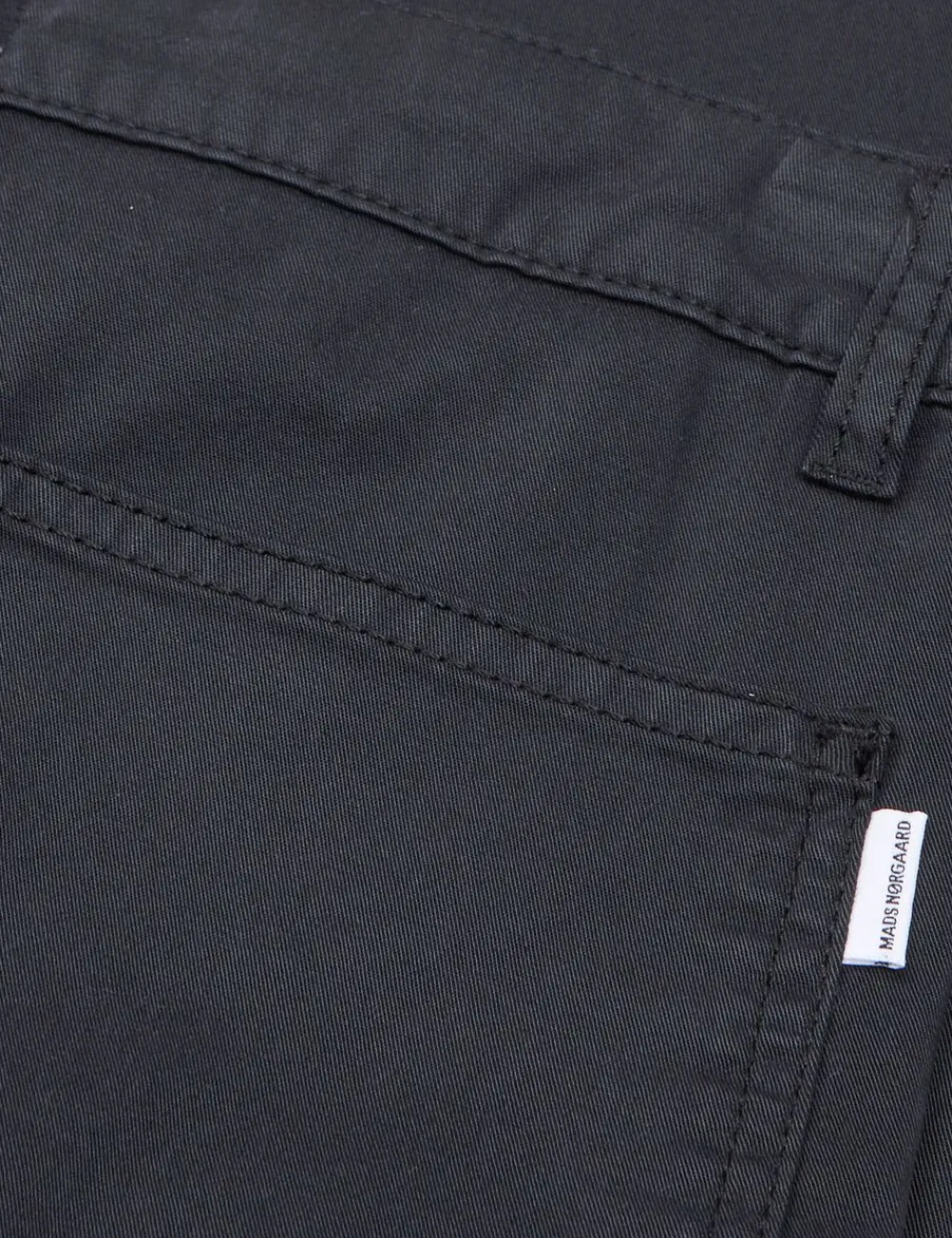 Mads Nørgaard - Copenhagen Stretch Twill Payno P Pants Sort Discount