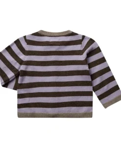 Magasin du Nord Collection Strikka RWS wool & cashmere baby cardigan Dark brown Sale