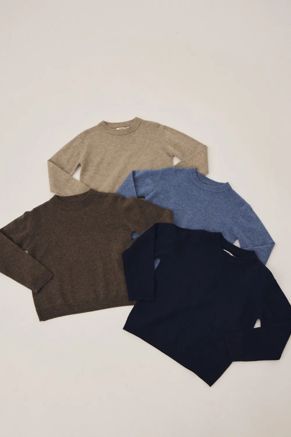 Magasin du Nord Collection Strikka RWS wool & cashmere pullover Dark brown melange New