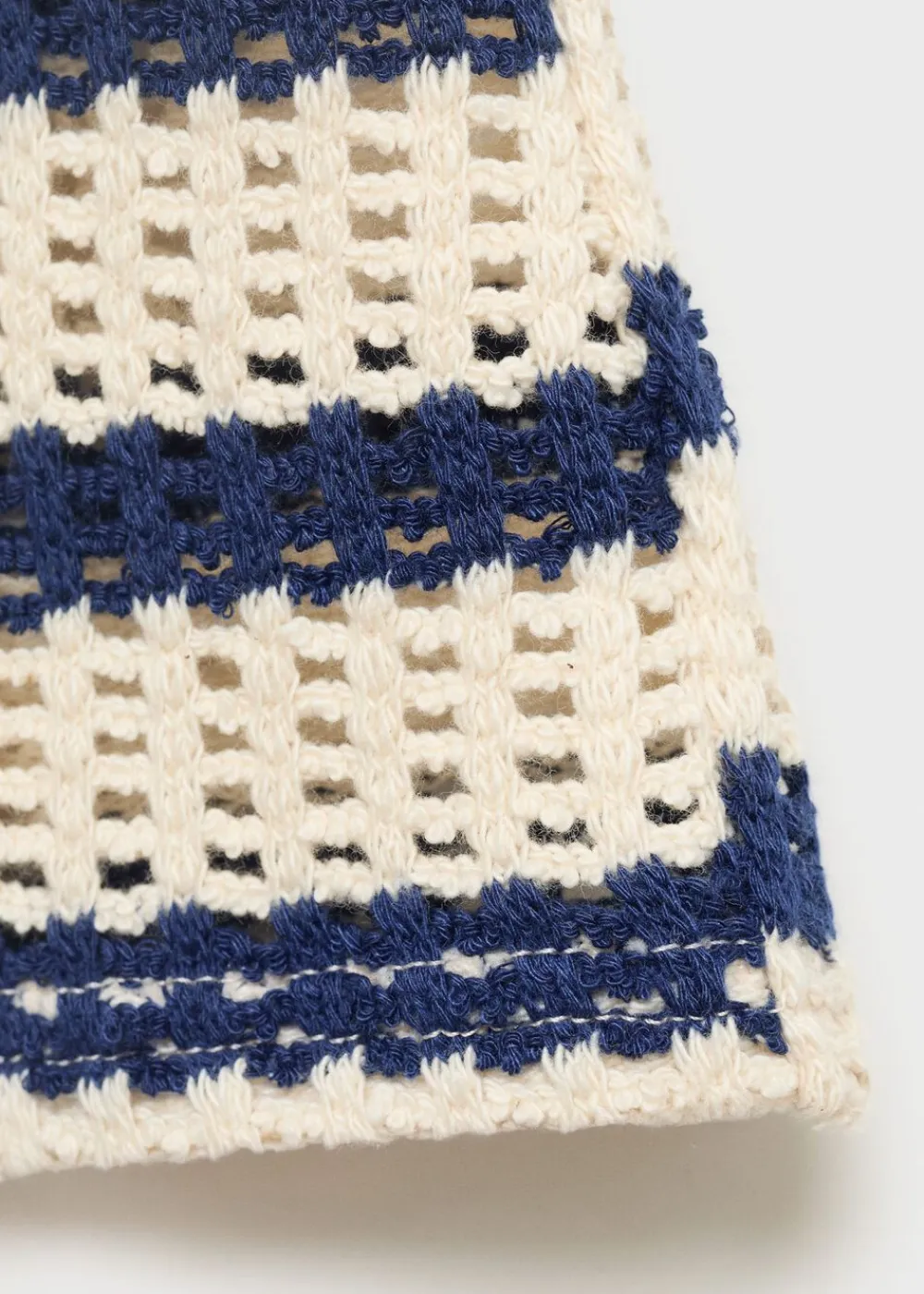 Striped crochet shorts>MANGO Discount