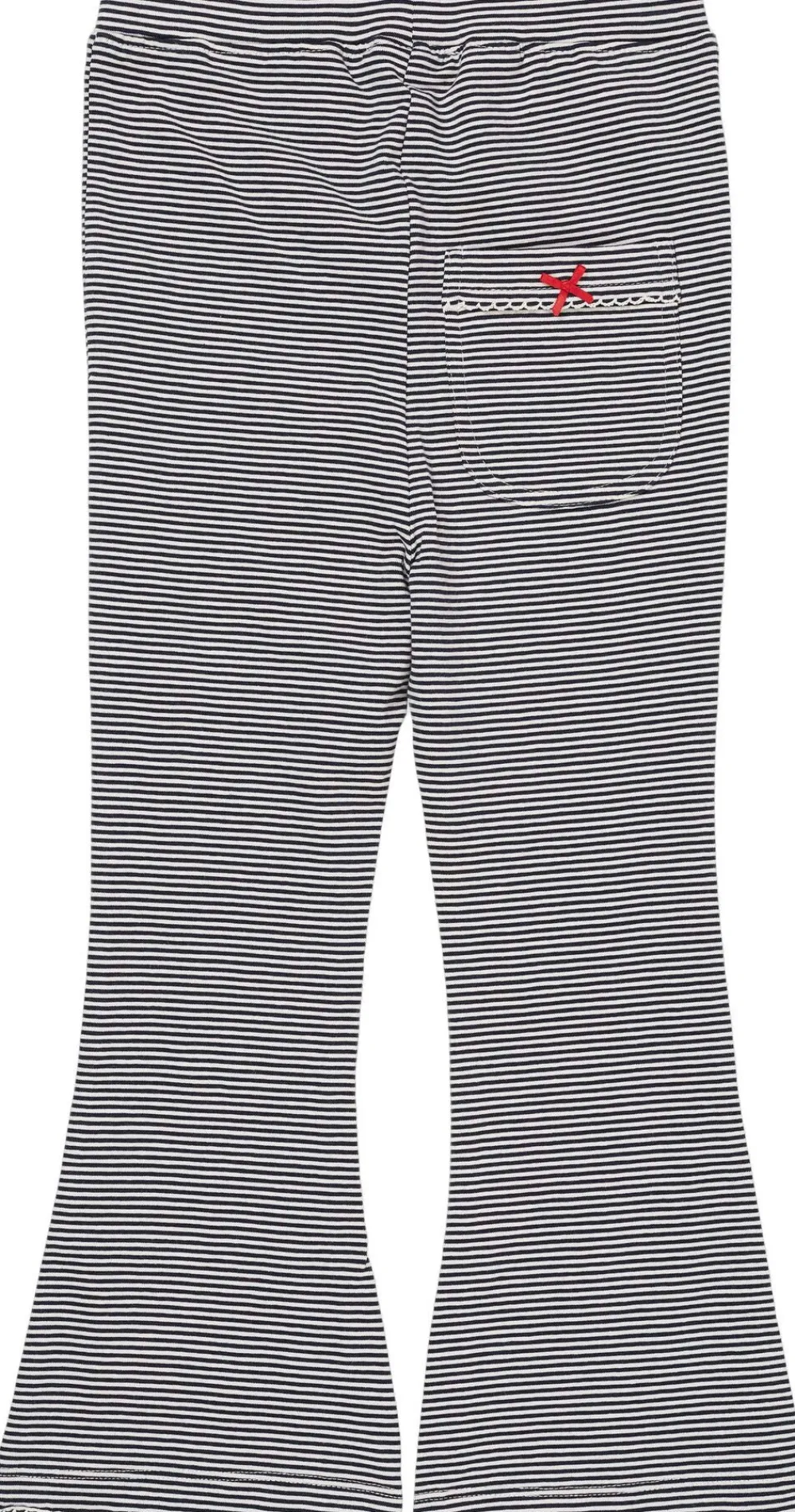 Copenhagen Colors STRIPED FLARE PANT Navy/cream