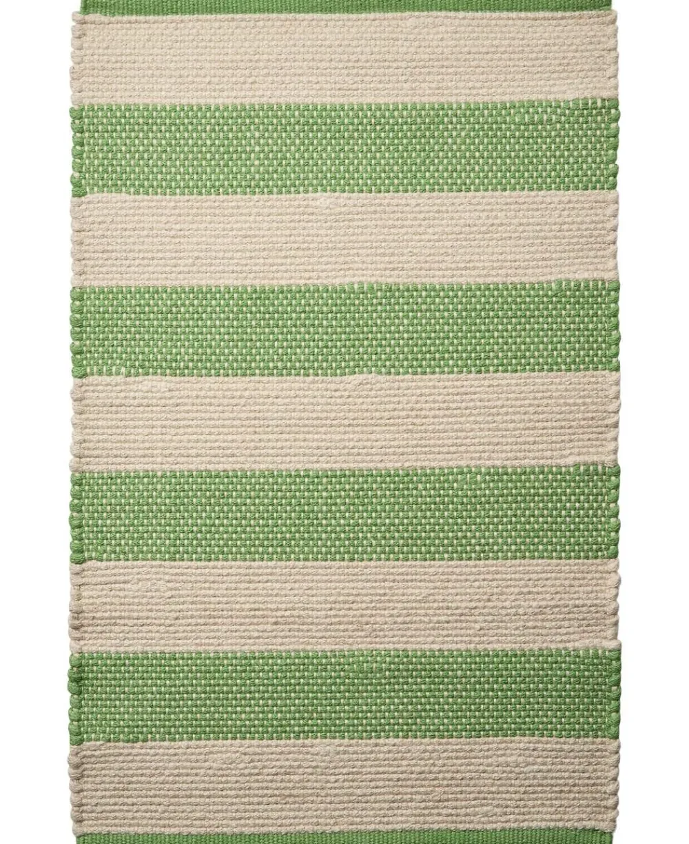 stripe/natur-grøn, tæppe>Magasin du Nord Collection Discount