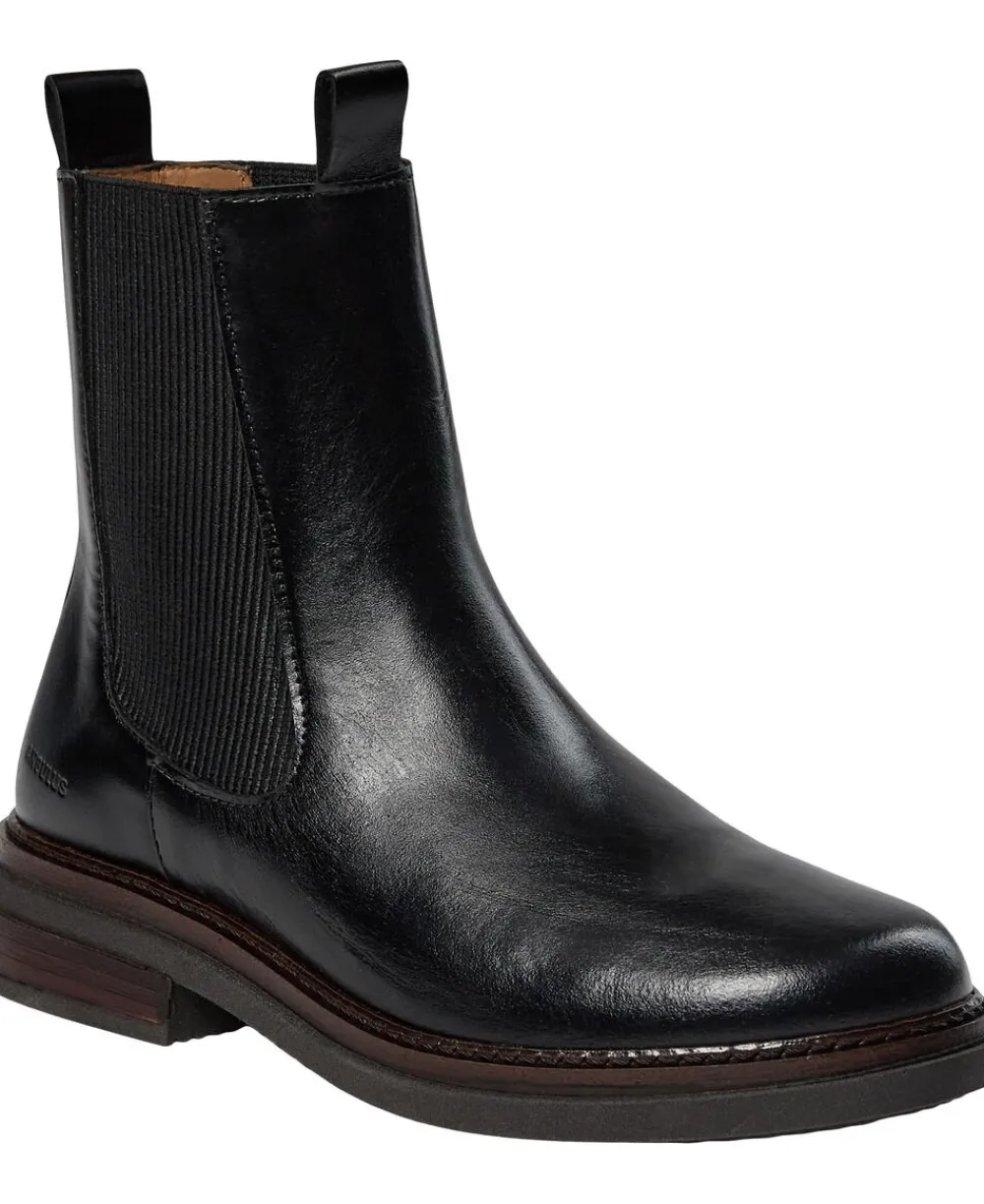 ANGULUS Støvle med elastik 1835/019 black/black Discount