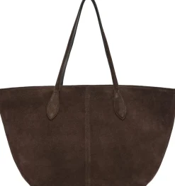 Dame MANGO Suede shopper bag