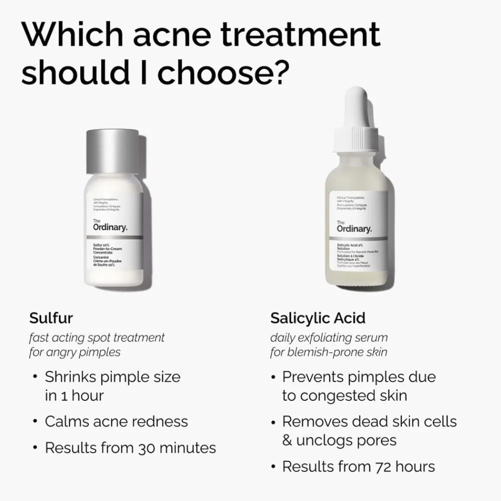 The Ordinary Sulfur 10% Powder-to-Cream Concentrate