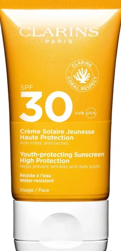 Clarins Sun Face Wrinkle Control Cream Spf30 50 ml.