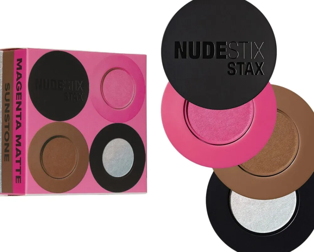 Sunpink Glow Sæt - Makeupsæt i æske>Nudestix Best