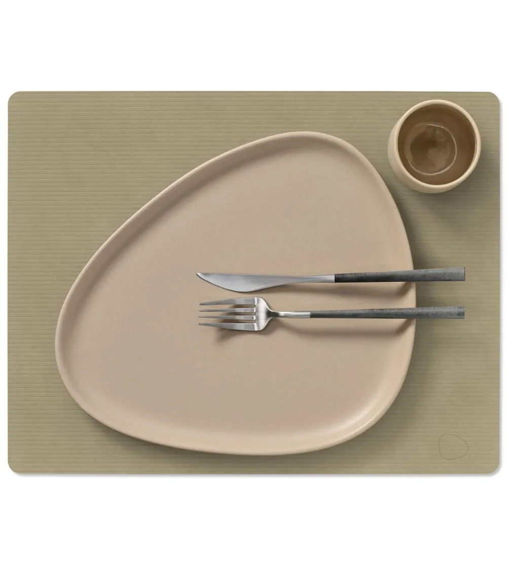 LIND DNA Table Mat Square L Corduroy