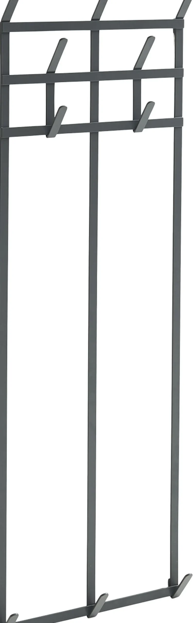 Tape Coat Rack-Large-Charcoal>Hay Online