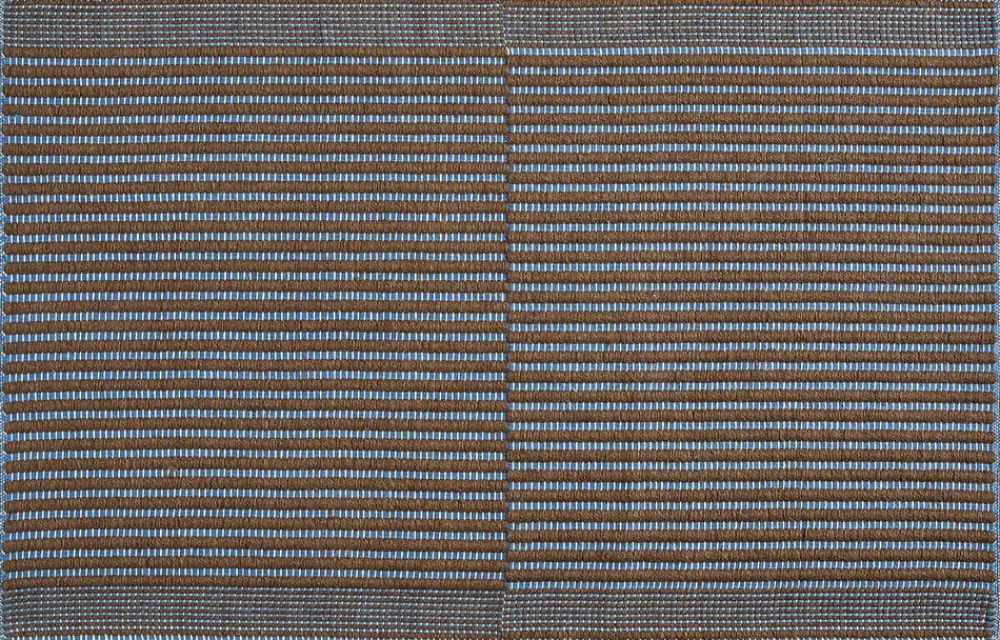 Hay Tapis Mat-60 x 95-Chestnut and blue