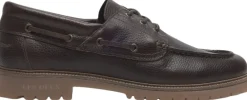 Les Deux Taylor Leather Boat Shoe