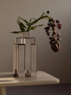 Tessera Vase - 3x3 - Mirror Polished><noscript><img width=