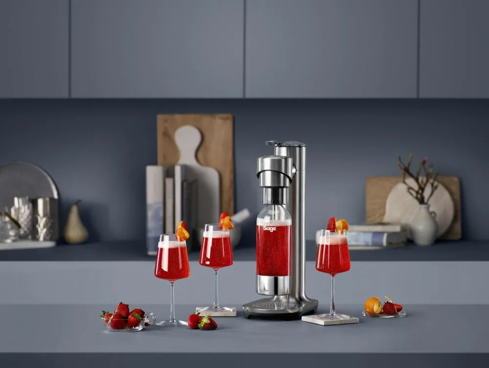 SAGE The Infizz Fusion Soda Maker Brushed silver