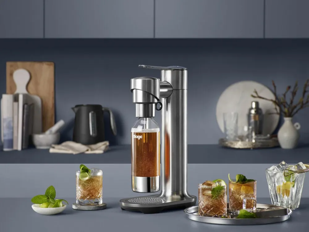 SAGE The Infizz Fusion Soda Maker Brushed silver