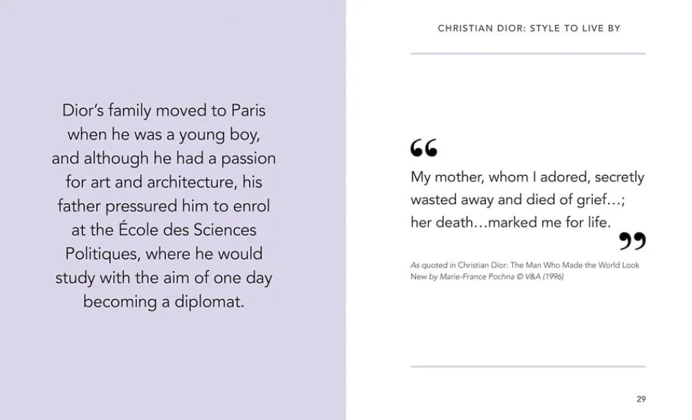 New Mags The Little Guide to Christian Dior