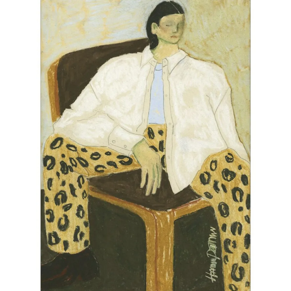 Poster & Frame The Poster Club x Hanna Peterson - Fashion Diva 02 Flerfarvet Outlet