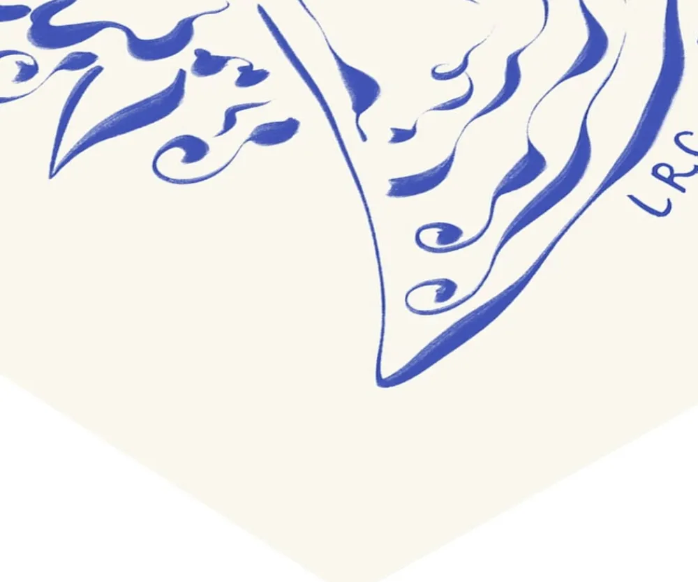The Poster Club x Lucrecia Rey Caro - Dreaming Moon>Poster & Frame