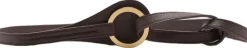 MANGO Thin belt with maxi-buckle Dark brown Outlet
