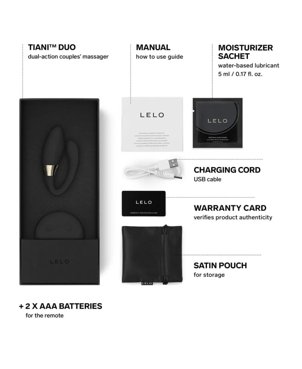 Tiani Duo Vibrator til par>LELO Hot