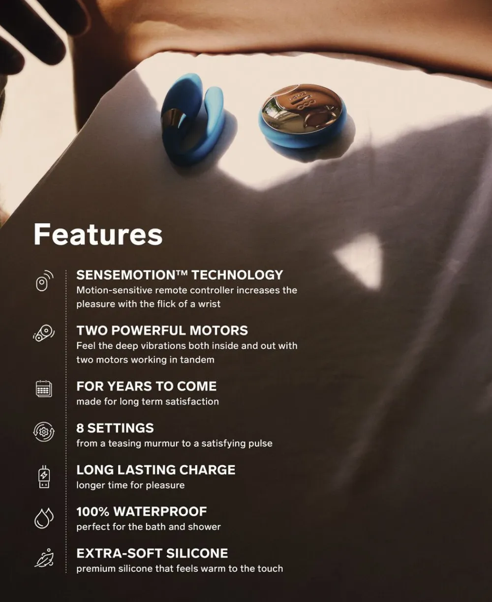 Tiani Duo Vibrator til par>LELO Hot