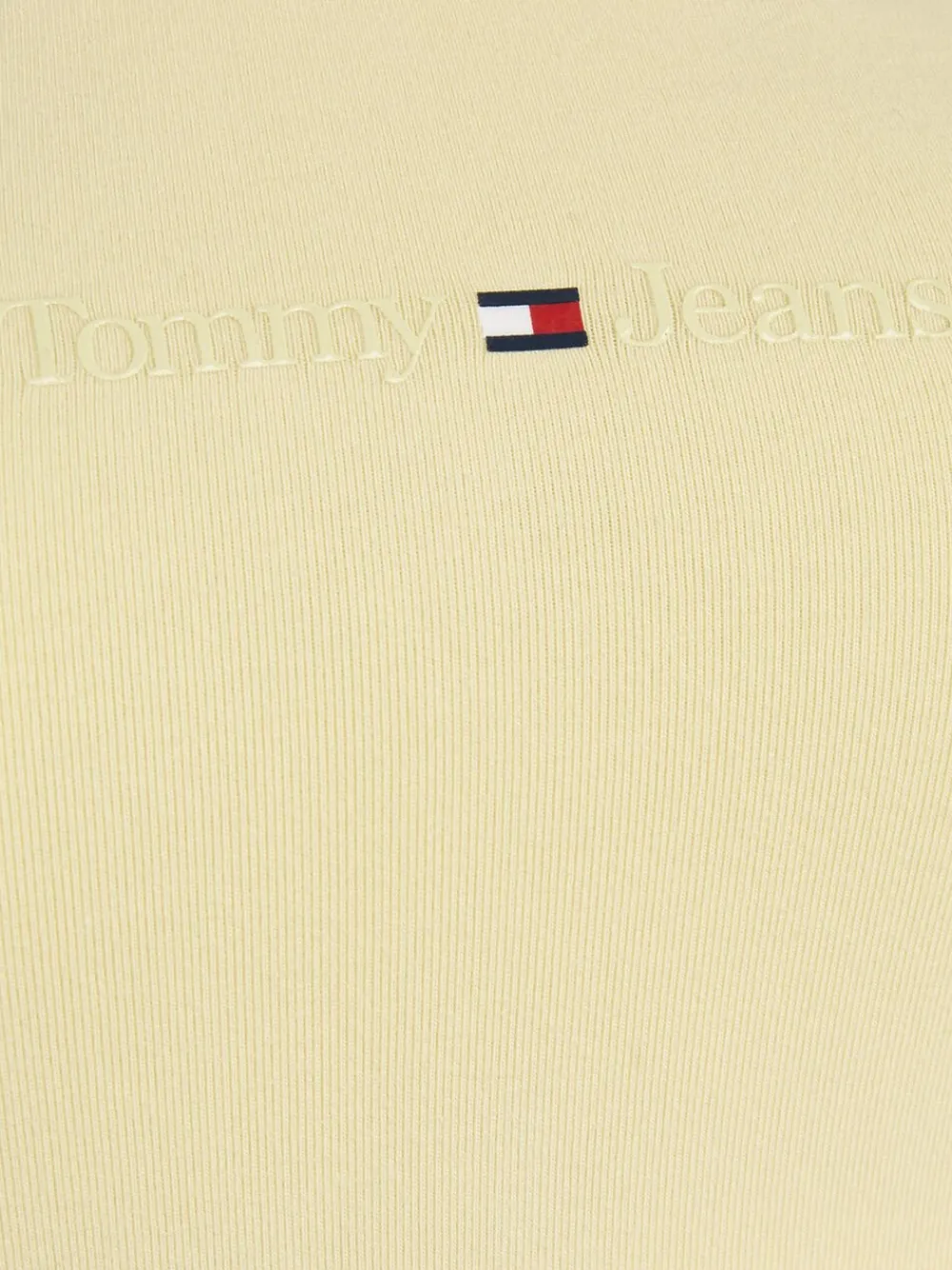 Tommy Hilfiger TJW TONAL LINEAR STRAPLESS BODY Lemon zest Hot
