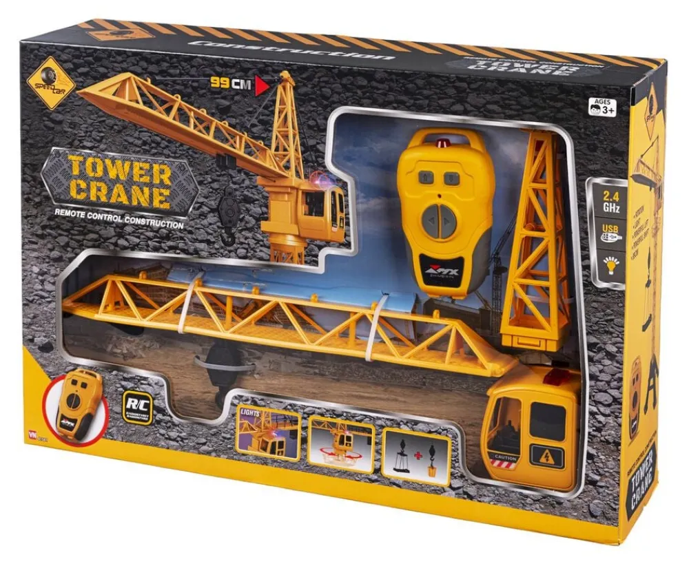 TOWER CRANE 99cm 2. 4G R/C>Legetøj Hot