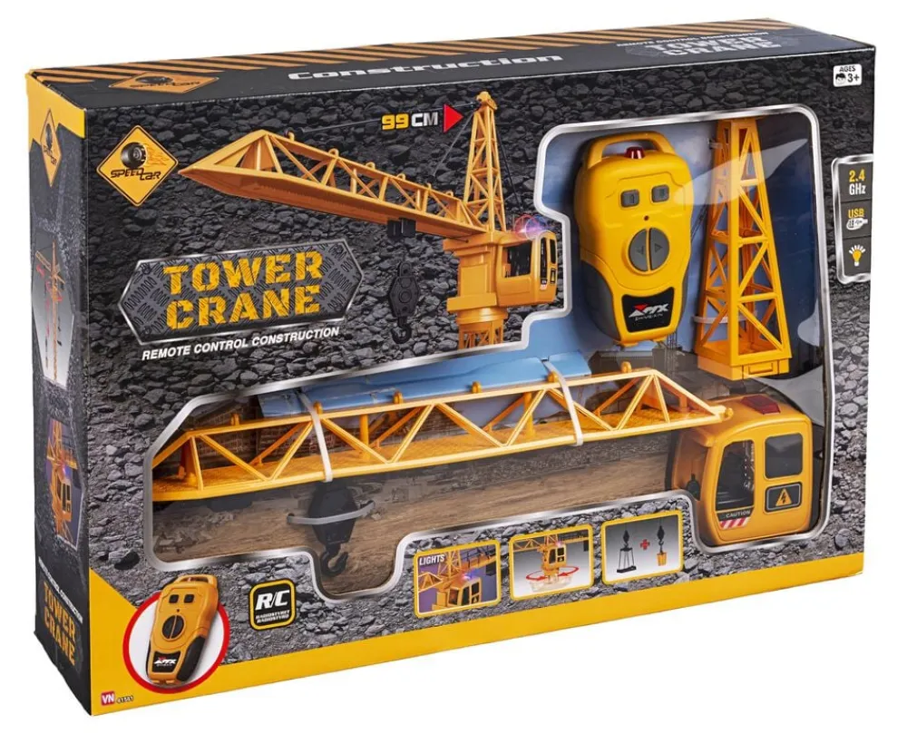 TOWER CRANE 99cm 2. 4G R/C>Legetøj Hot