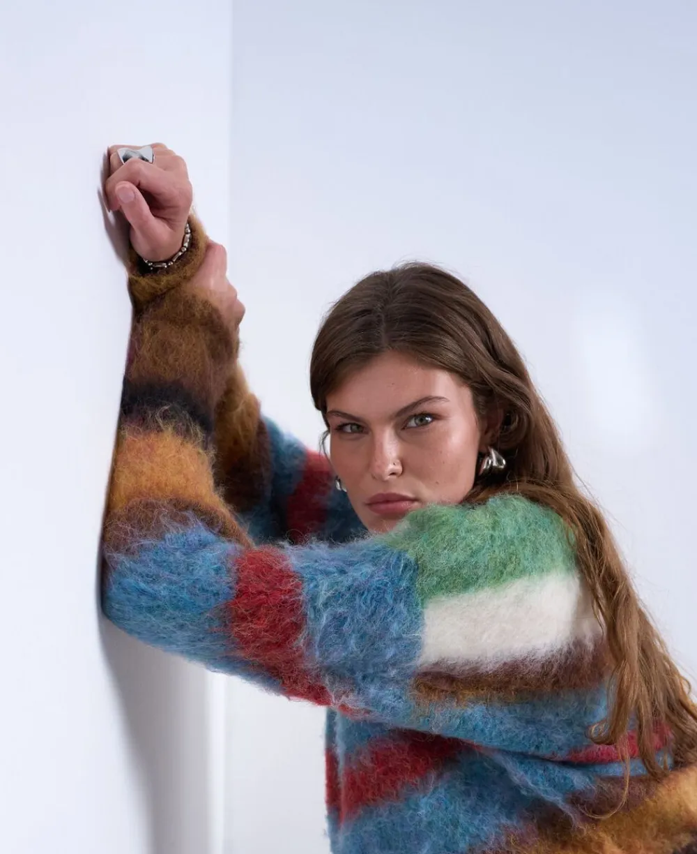 TSKELLY LS FLUFFY PULLOVER>Topshop Best