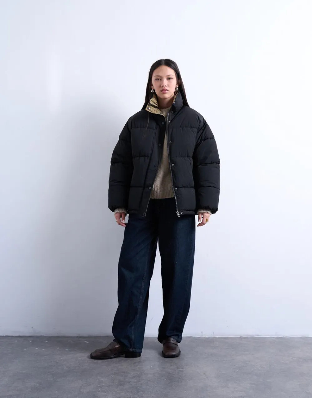 TSRILEY PUFFER JACKET>Topshop Clearance