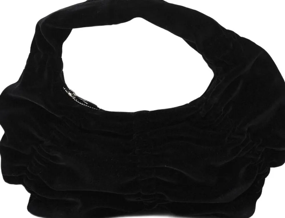 Topshop TSSAPHIRE SHOULDER BAG Black Clearance