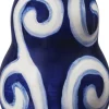 Kähler Tulle Vase H13 cm blå