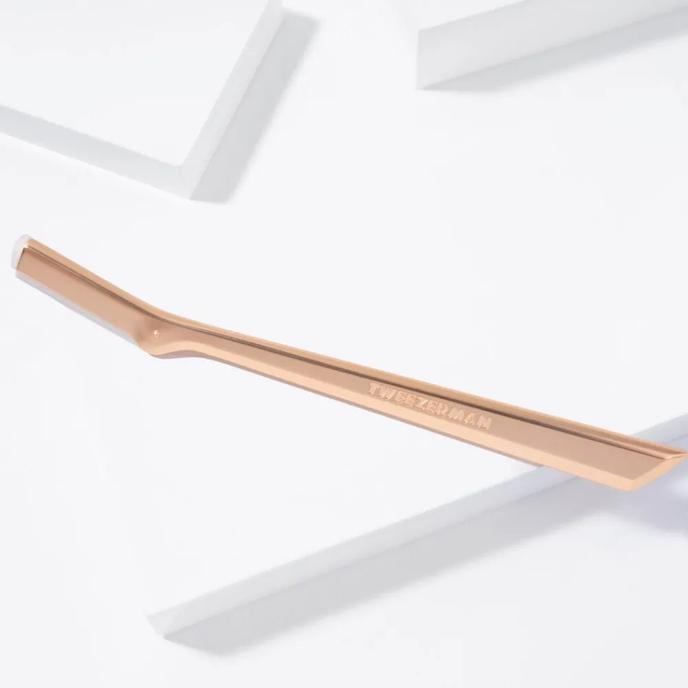 Retail Facial Razor Rose Gold>Tweezerman