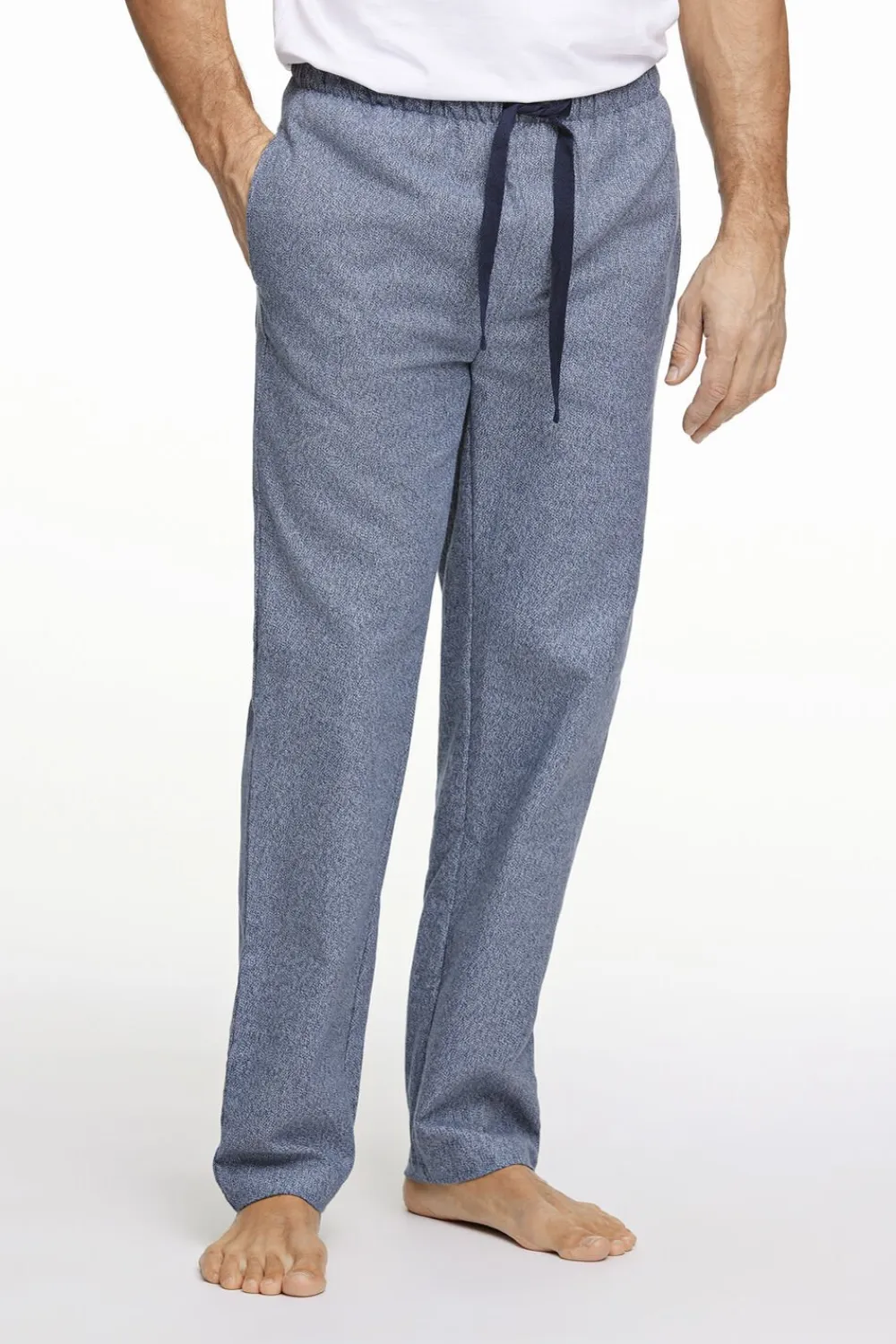 Lindbergh Twisted yarn brushed pyjama