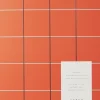 UMA Flat Lay Notebook - Large, Orange check>Notem Online