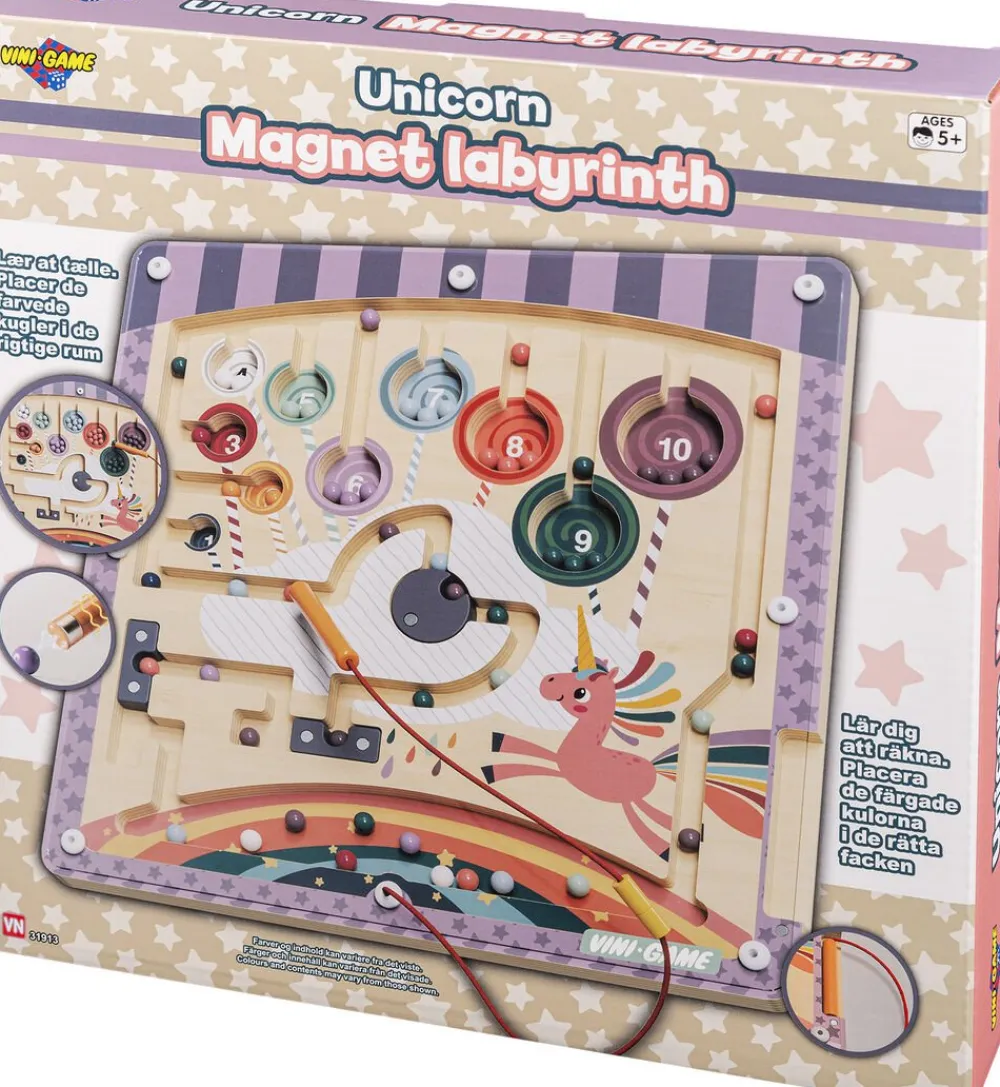 Børn Diverse spil UNICORN TRÆ/MAGNET SPIL
