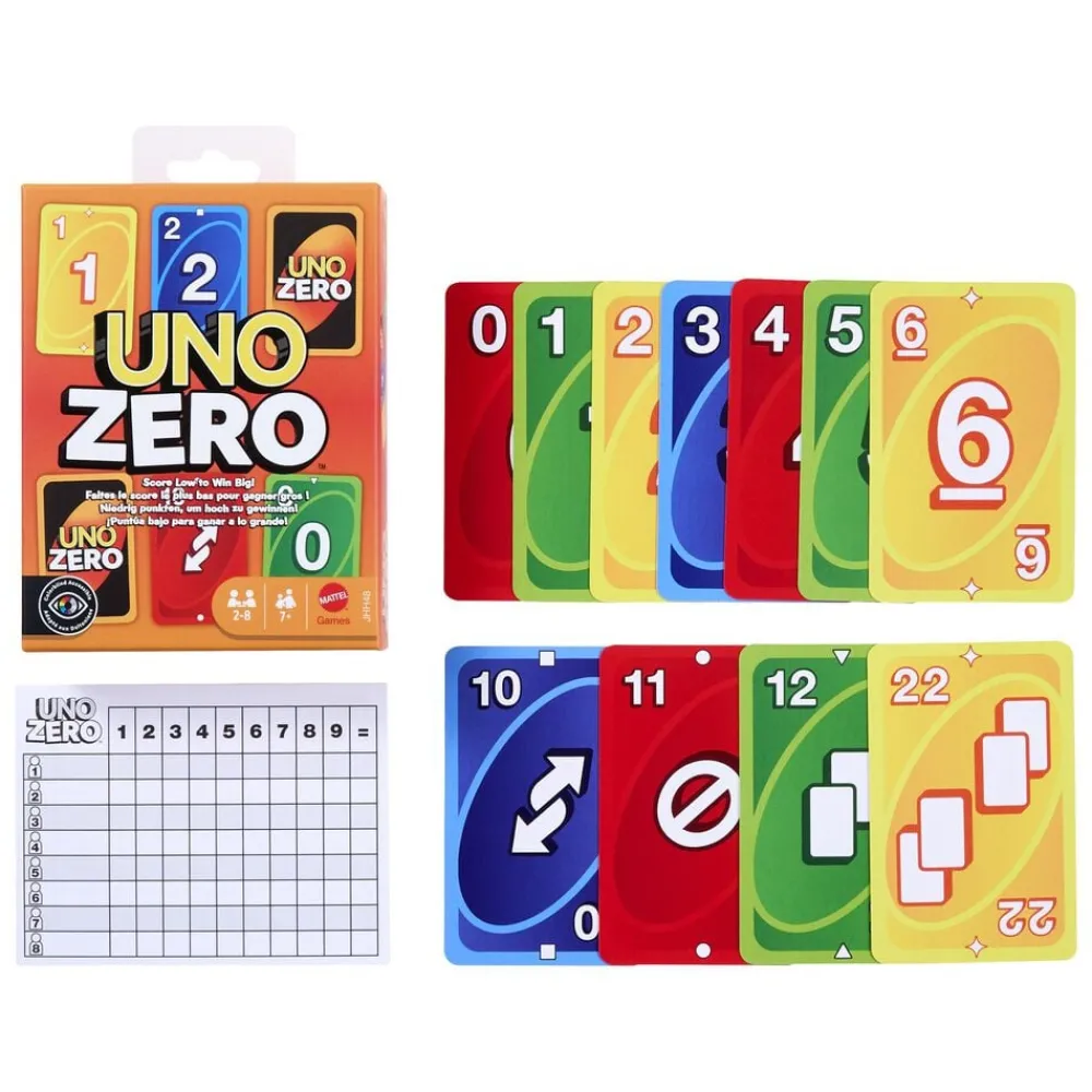 Børn Mattel Games UNO Zero