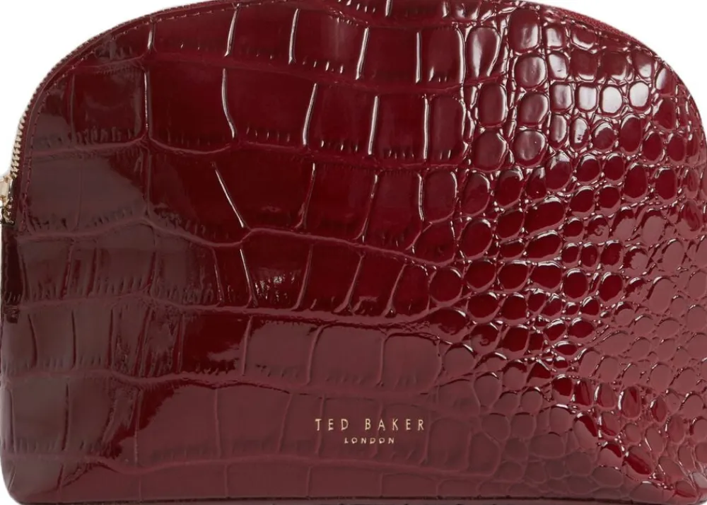 VALMMA Croc Effect Small Washbag>Ted Baker New