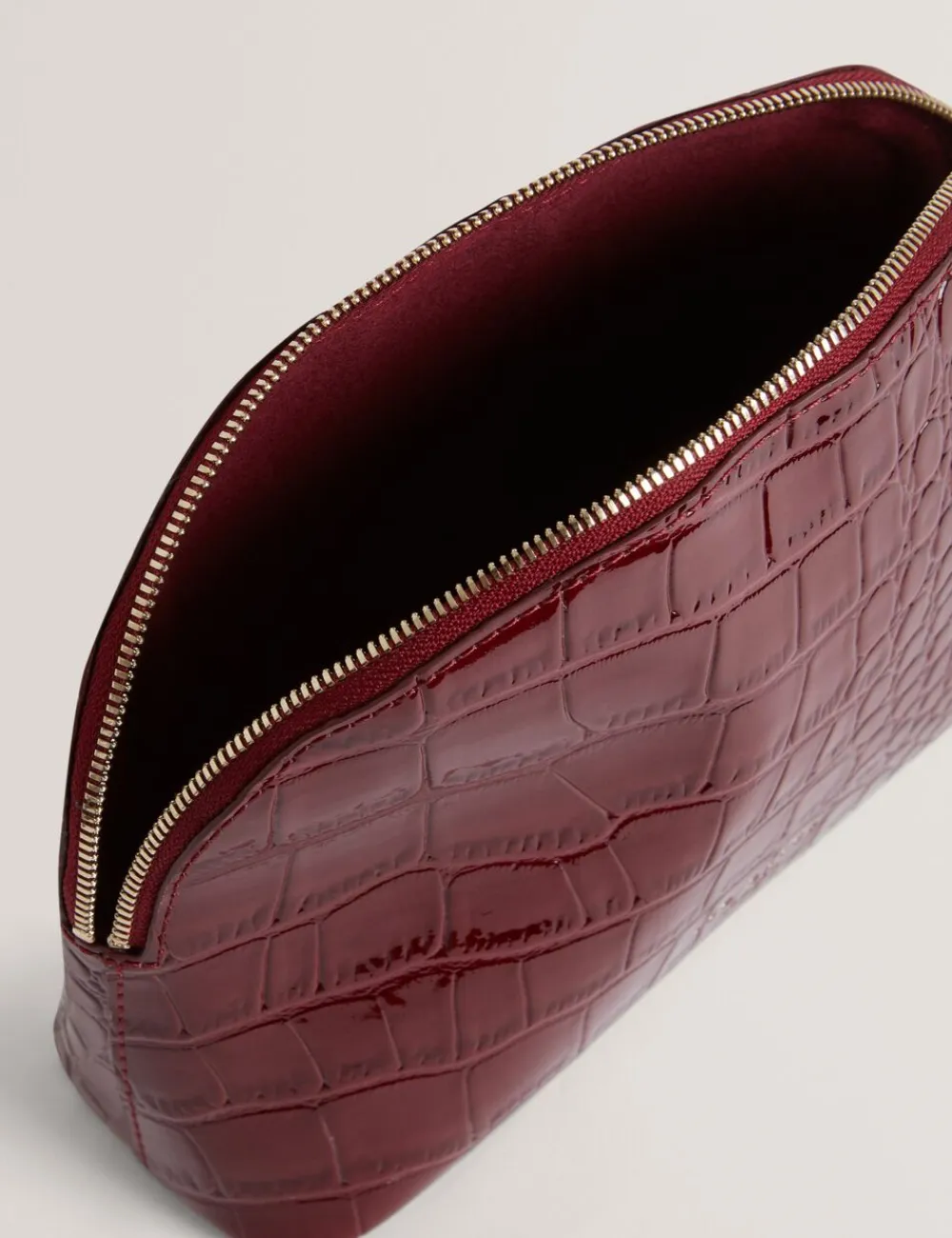 VALMMA Croc Effect Small Washbag>Ted Baker New