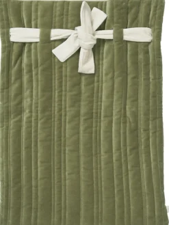 Ferm Living Vari Quilted Sack - Velvet - Khaki