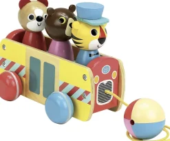 Børn VILAC - Træklegetøj - Bus