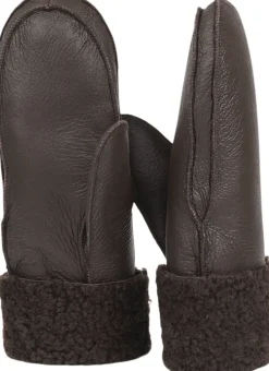 VINSON - MITTENS - DOUBLE FACED SHEARLING><noscript><img width=