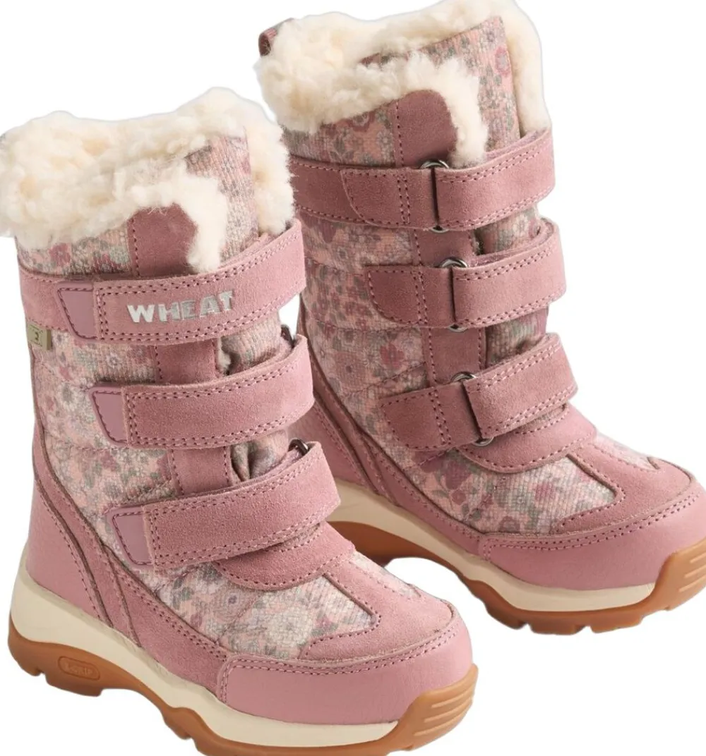 Wheat Vinterstøvle Airy Tex Lyserød Discount