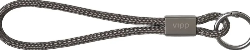 320 Key strap, Tunnel, grey, 18 cm>Vipp Discount